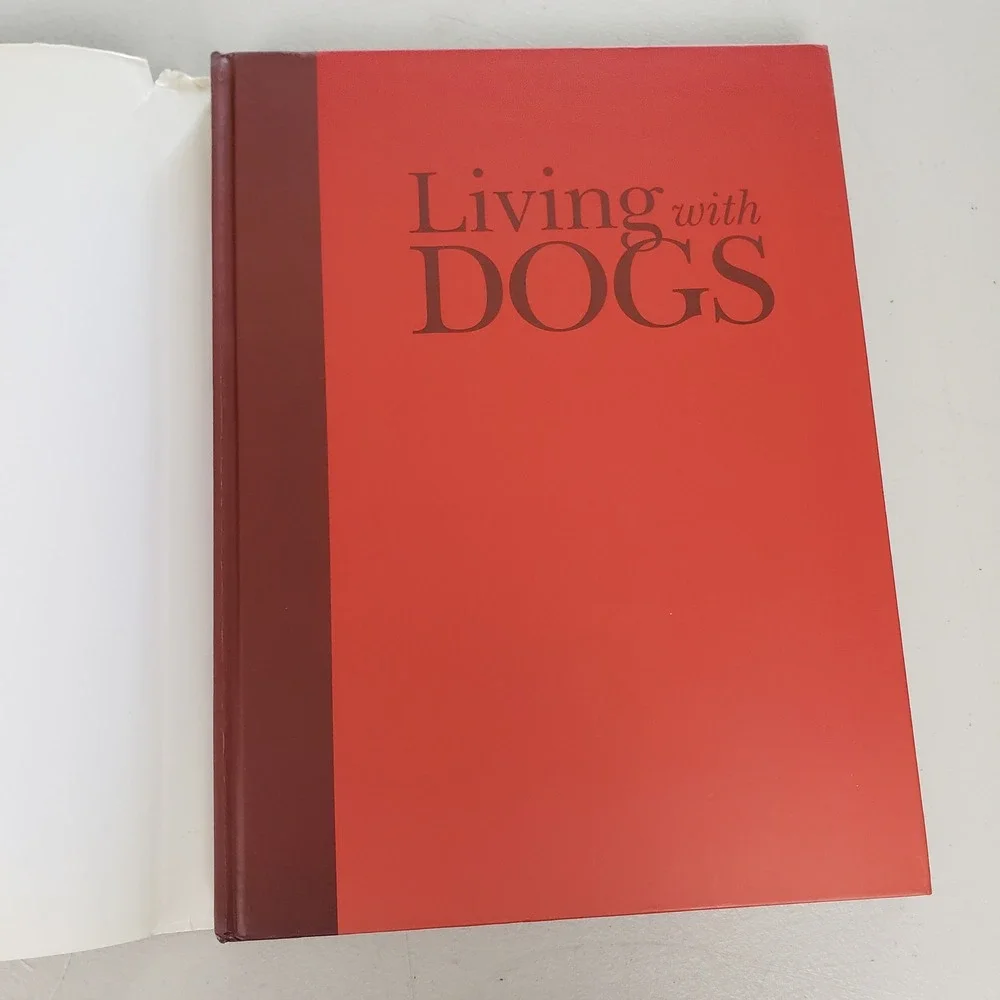 Living with Dogs Laurence Sheehan Hardcover 1st Ed 1999 Dog Photography Book